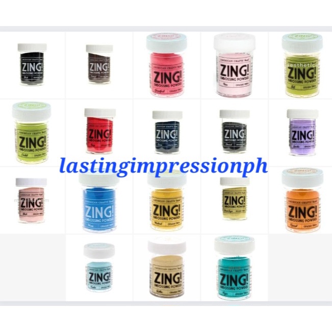 American Crafts Zing Embossing Powder Opaque 1oz Shopee Philippines