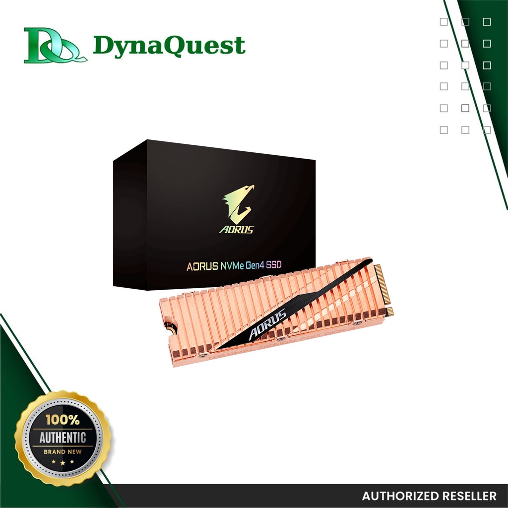 Gigabyte Aorus M.2 2TB NVMe Gen4 w/ Heatsink GPASM2NE6200TTTD Shopee