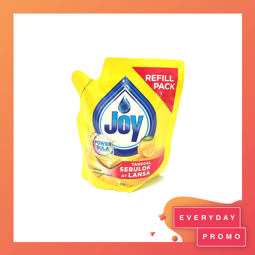 Joy Dishwashing Liquid 175ml Refill Pack Shopee Philippines
