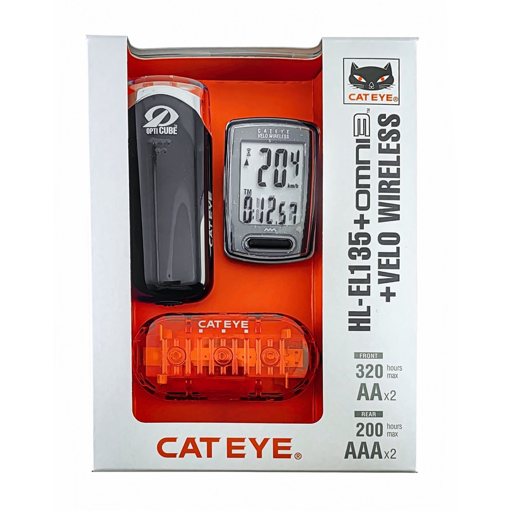 CatEye Velo Wireless Stealth Edition Cycle Computer CATEYE
