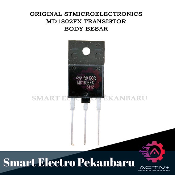 ORIGINAL STMICROELECTRONICS MD1802FX ORIGINAL LARGE BODY TRANSISTOR ...