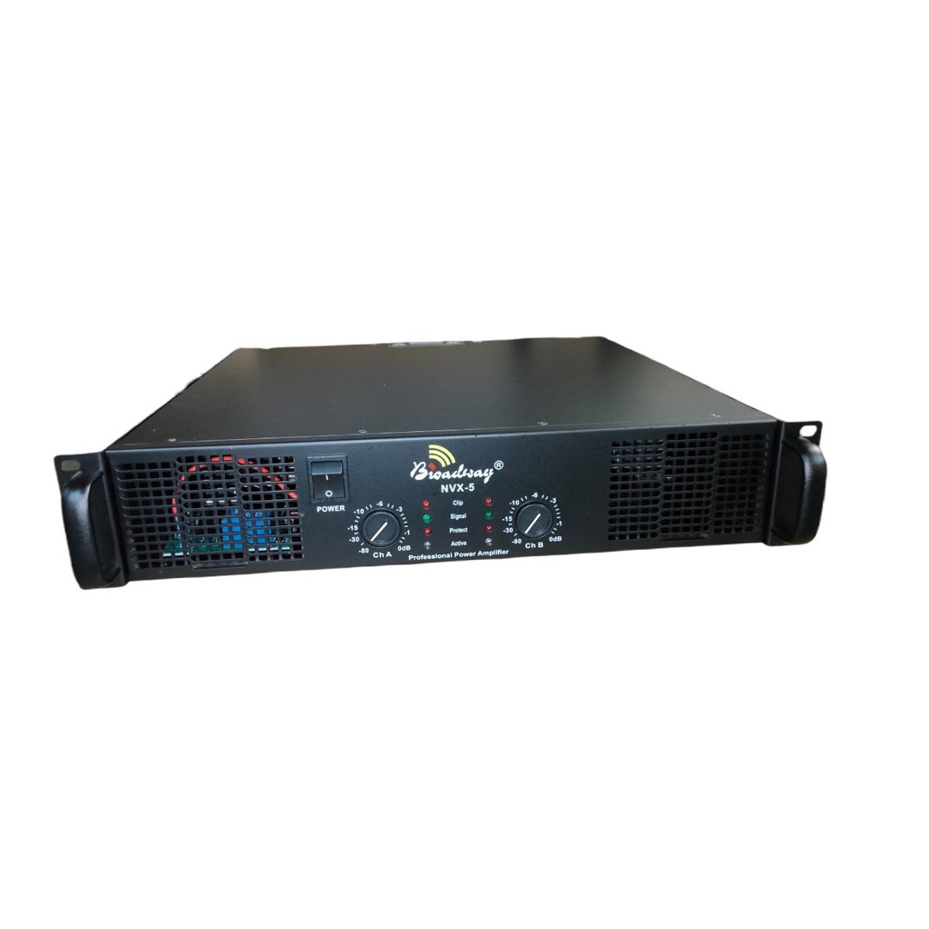 Broadway Power Amplifier NVX5 NVX Series Professional Power Amplifier