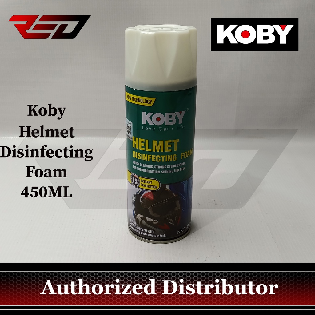 Koby Helmet Disinfecting Foam 450ML ORIGINAL | Shopee Philippines