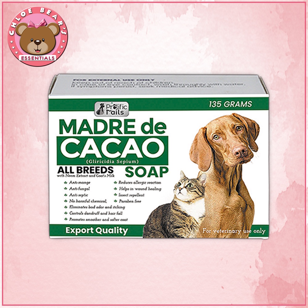BOB100 Organic ProLific Madre de Cacao Soap 135g Antifungal, Anti