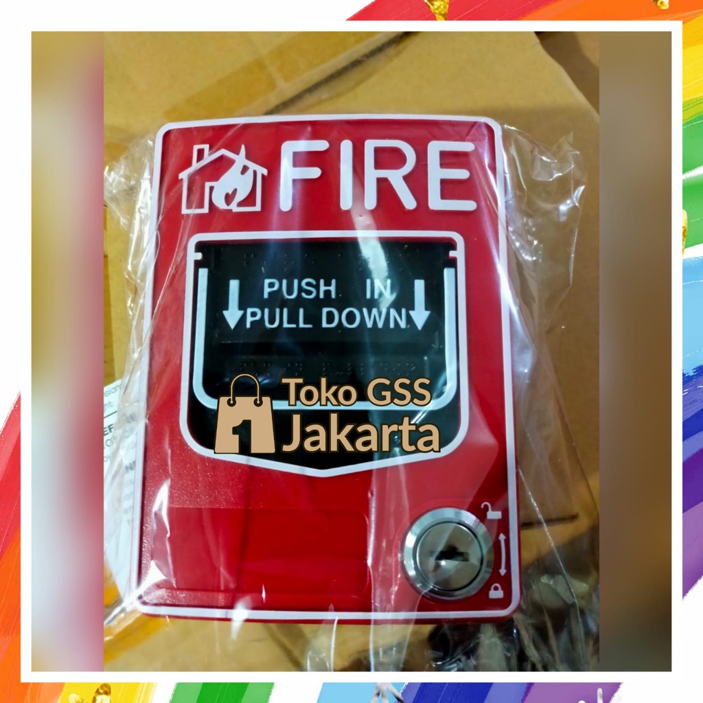 Asenwar Pull Down type Call Point Manual Type AW-CMC2166-6 | Shopee ...