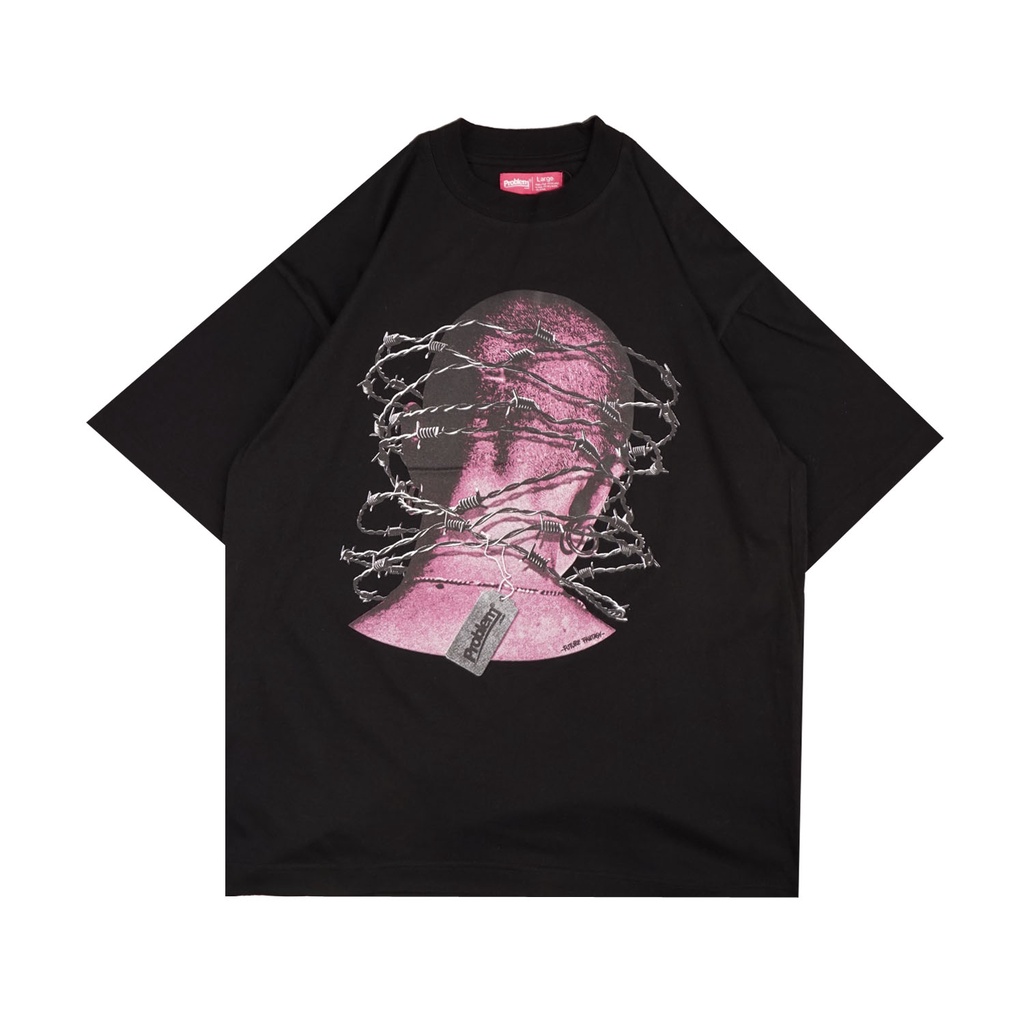Problem Club - Oversize T-Shirt - 007 Head Black | Shopee Philippines