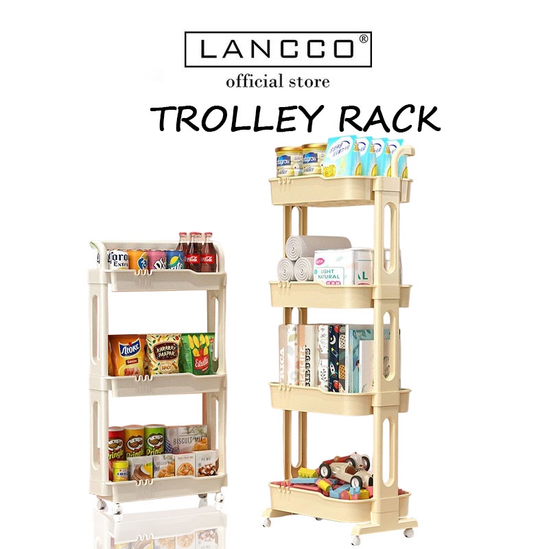 Cart rack home multi-functional kitchen multi-layer floor rack ...