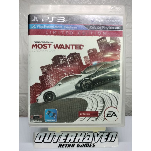 PS3 Need for Speed Most Wanted R3 (Limited Edition) | Shopee Philippines