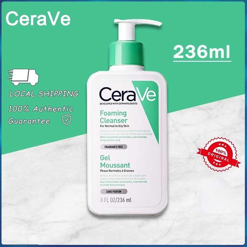 Cerave Cleanser Foaming Suitable for skin suitable for sensitive
