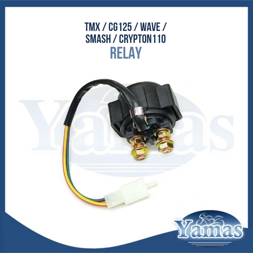 MOTORCYCLE STARTER RELAY KYMCO, BAJAJ, TMX, RAIDER150, XRM, MIO, GY6