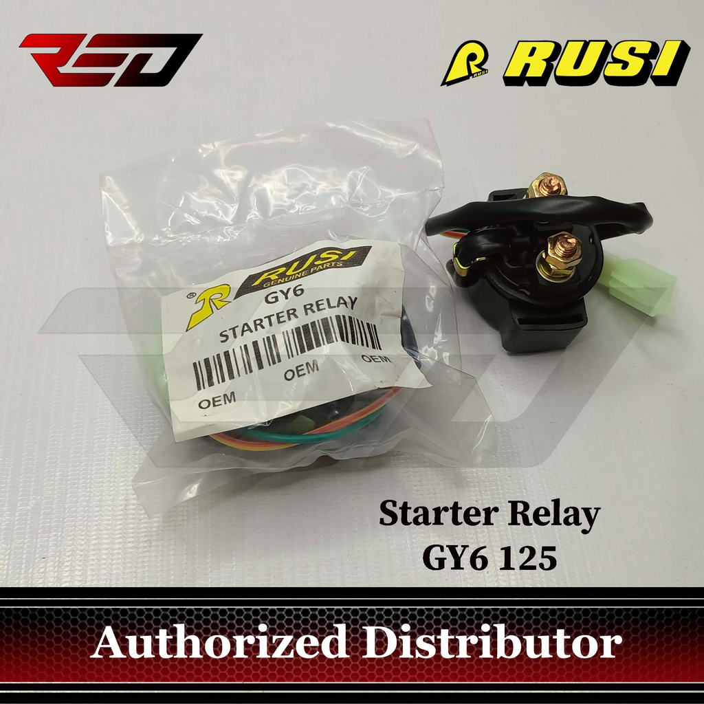 Starter Relay GY6 125 / Universal Heavy Duty Shopee Philippines