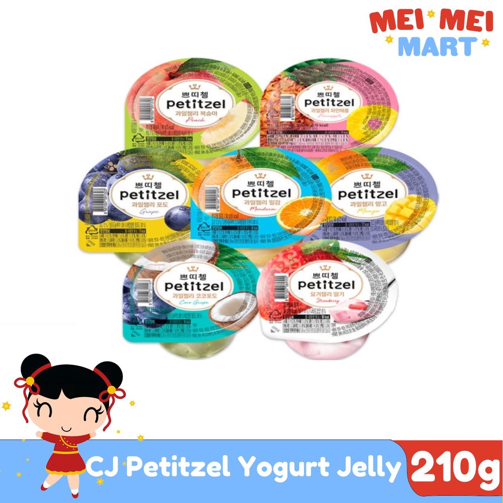 BIG SIZE CJ Petitzel Yogurt Jelly Blueberry Citrus Strawberry Peach