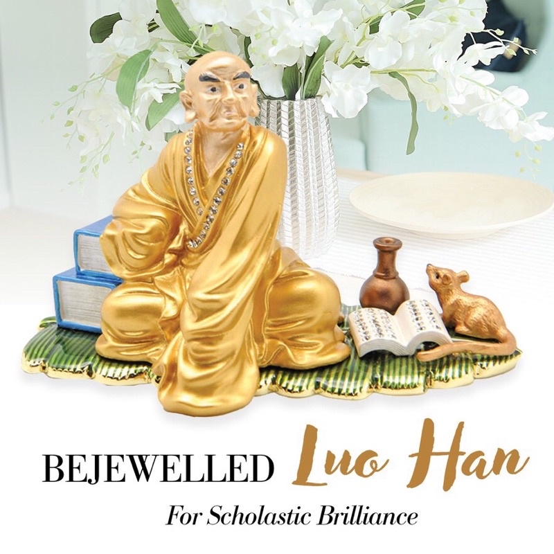 Fengshui Bejeweled Luo han for Scholastic Brilliance | Shopee Philippines