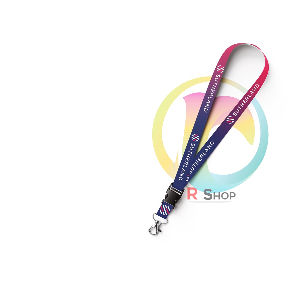 Sutherland Lanyard ID Lace ID Cord Sling Sublimation (1 inch) | Shopee ...