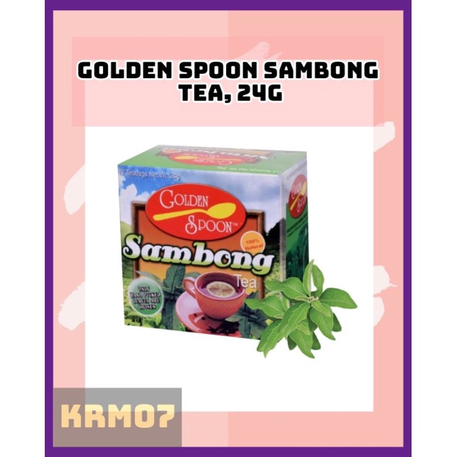 Golden Spoon Sambong Tea 24g (12 teabags) | Shopee Philippines