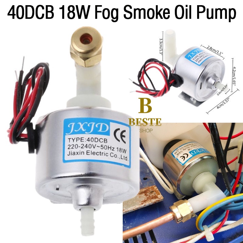 18W Oil Pump 900w Fog Machine 40dcb Smoke Machine Pump Stage Lighting