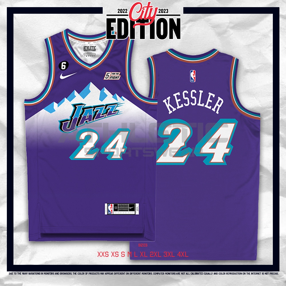 ATHLETIC JERSEY FULL SUBLI City Edition NBA UTAH JAZZ (Walker Kessler