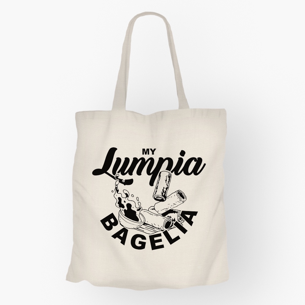 TOTE BAG | FOODIE | STATEMENT| FUNNY | LUMPIA | AESTHETIC DESIGNS ...
