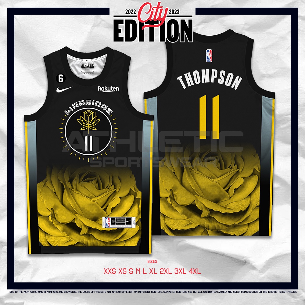 klay thompson city edition jersey