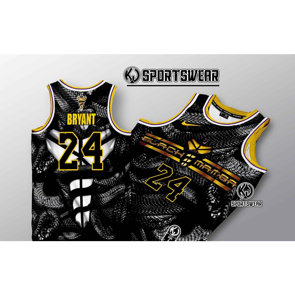 Black Mamba 🐍 Full - 23 Clothing and Sublimation Jersey