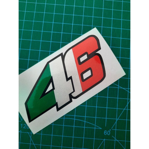 sticker 46 pantul cahaya / cutting sticker | Shopee Philippines