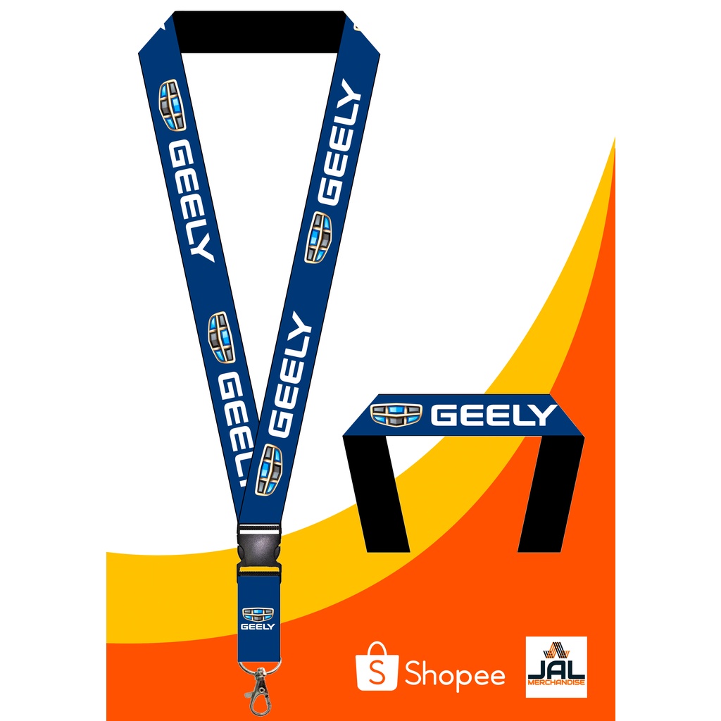 GEELY ID lace design/ ID lanyard/ ID sling | Shopee Philippines