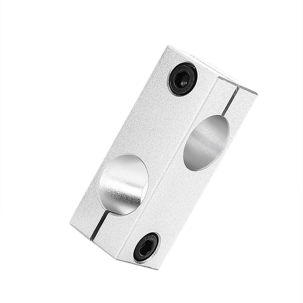 XT-XINTE CNC Aluminum Alloy Tube Cross Clamp Double Orifice Fitting ...
