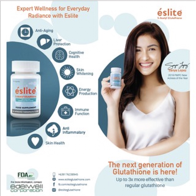 Eslite S-Acetyl Glutathione 10 Bottles (Official Distributor)
