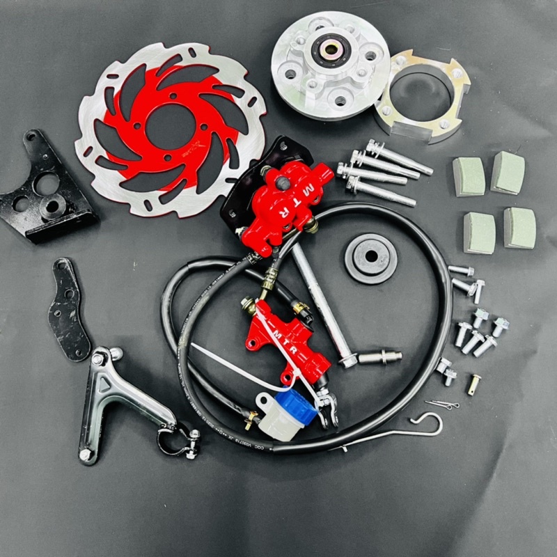 Disc Brake Assy Rear Convertion Kit Set click 125:150/Aerox /sz/fz16 ...