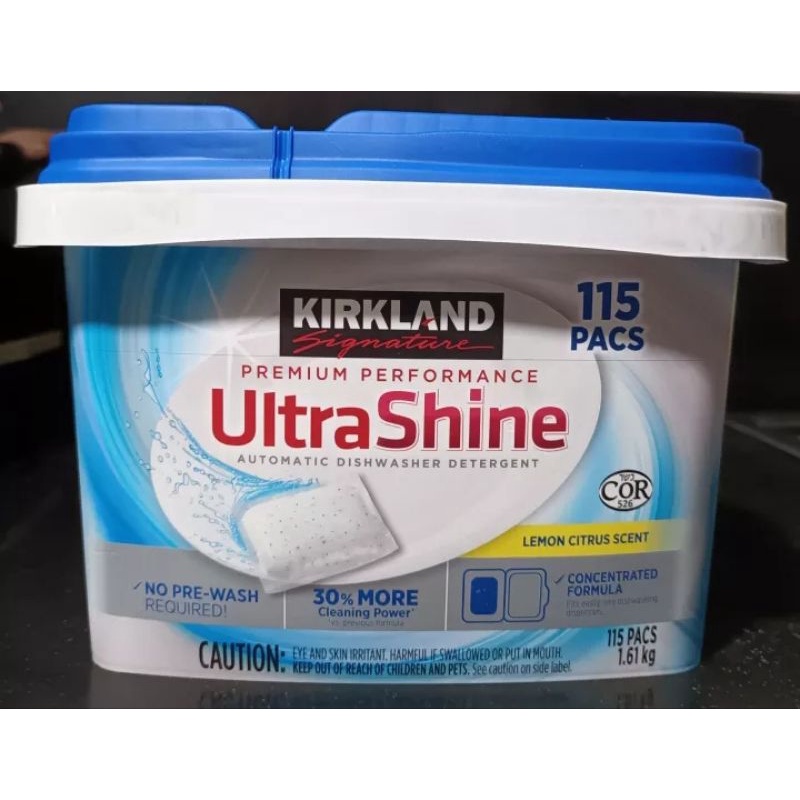 Kirkland Signature Platinum Performance UltraShine Dishwasher Detergent