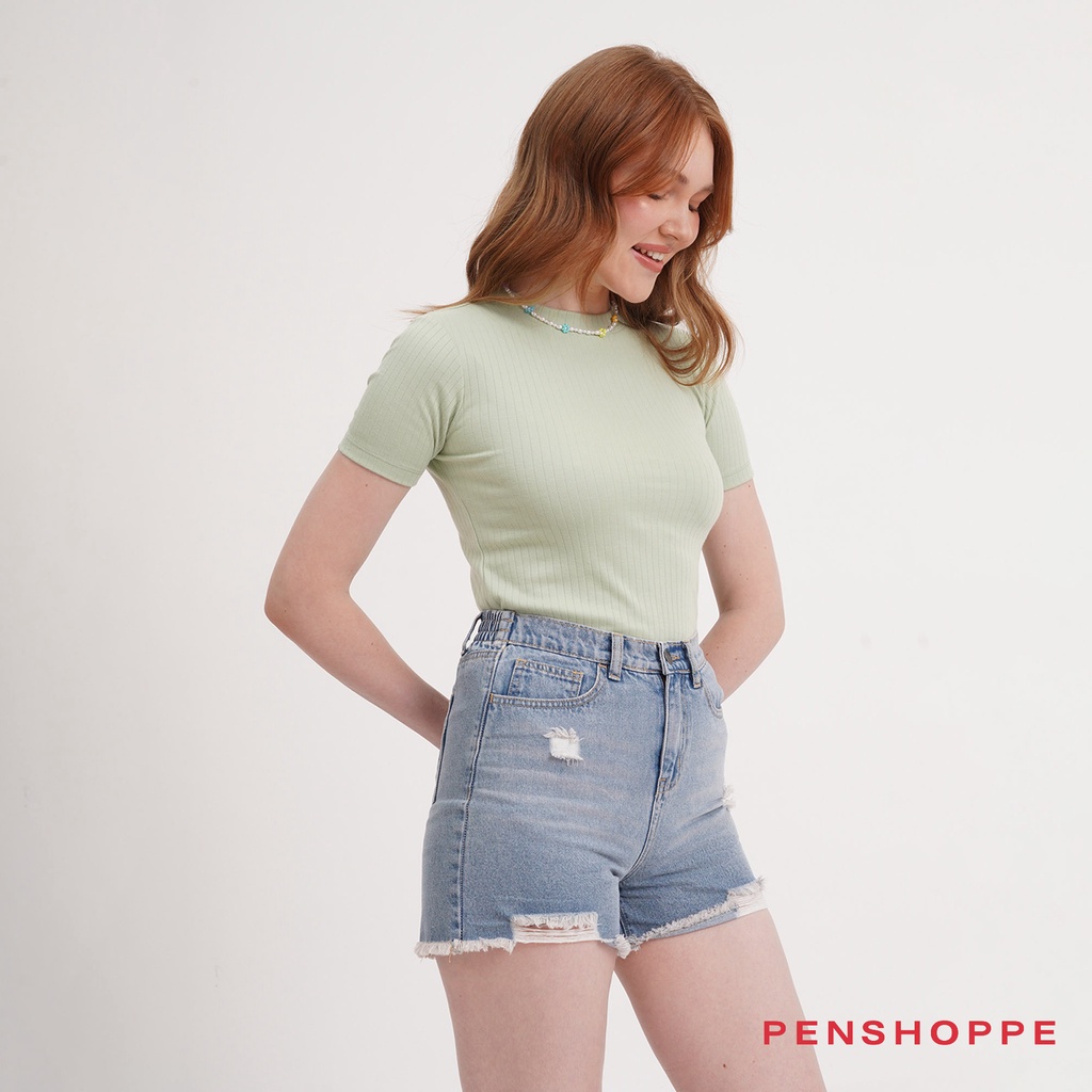 penshoppe crop top polo