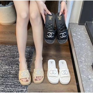 chanel sandal - Wedges & Platforms Best Prices and Online Promos - Women's  Shoes Apr 2023 | Shopee Philippines