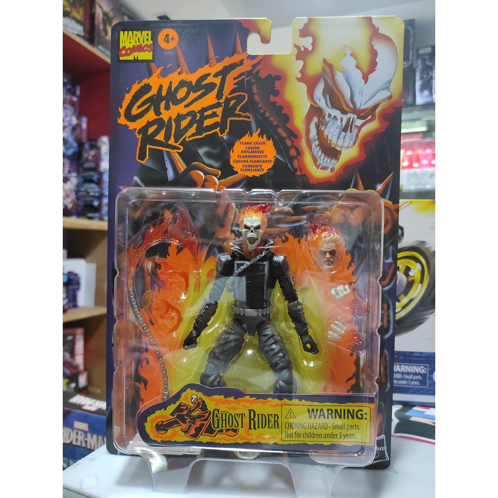 Hasbro Marvel Comics Retro Ghost Rider | Shopee Philippines