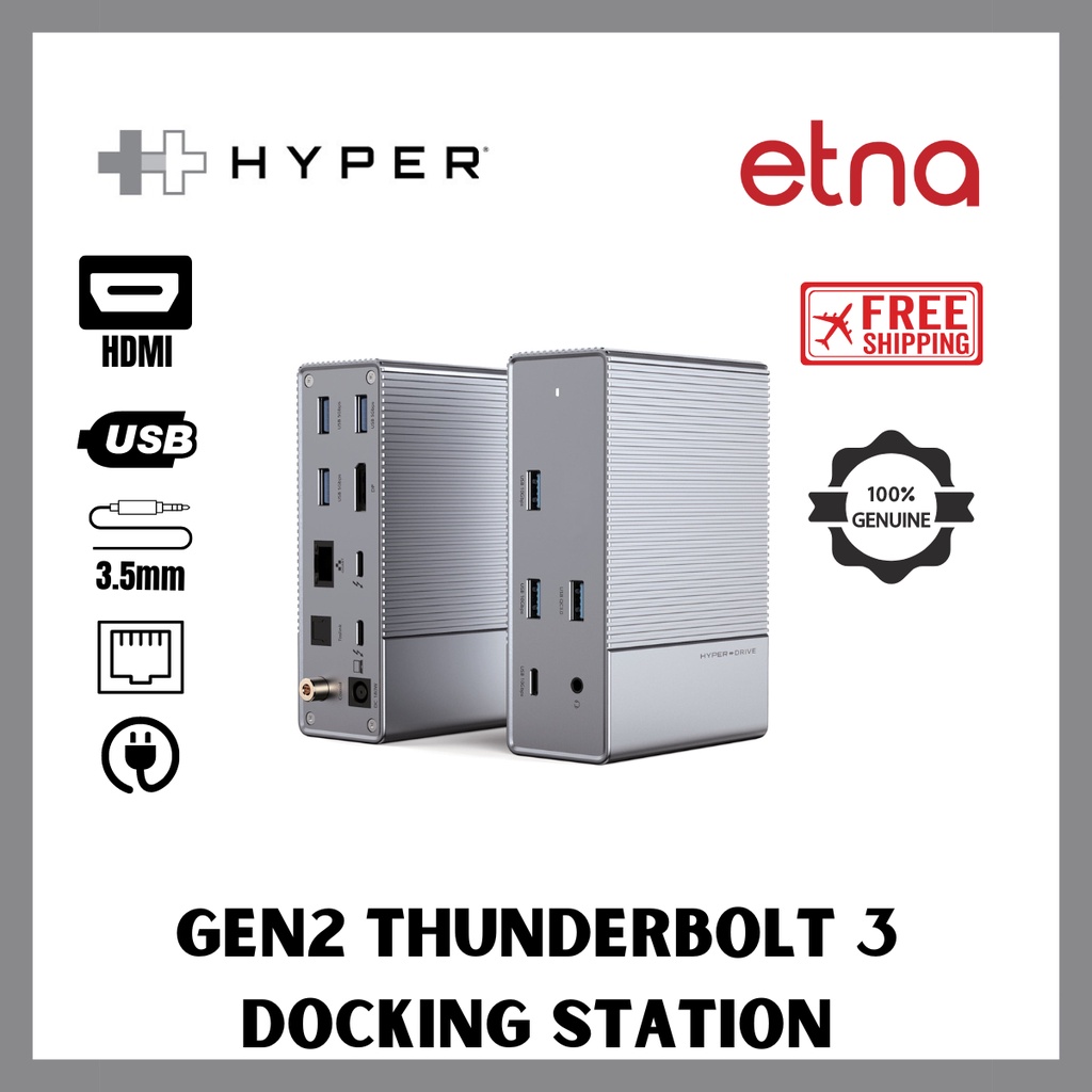 Hyperdrive GEN2 Thunderbolt 3 Docking Station Shopee Philippines