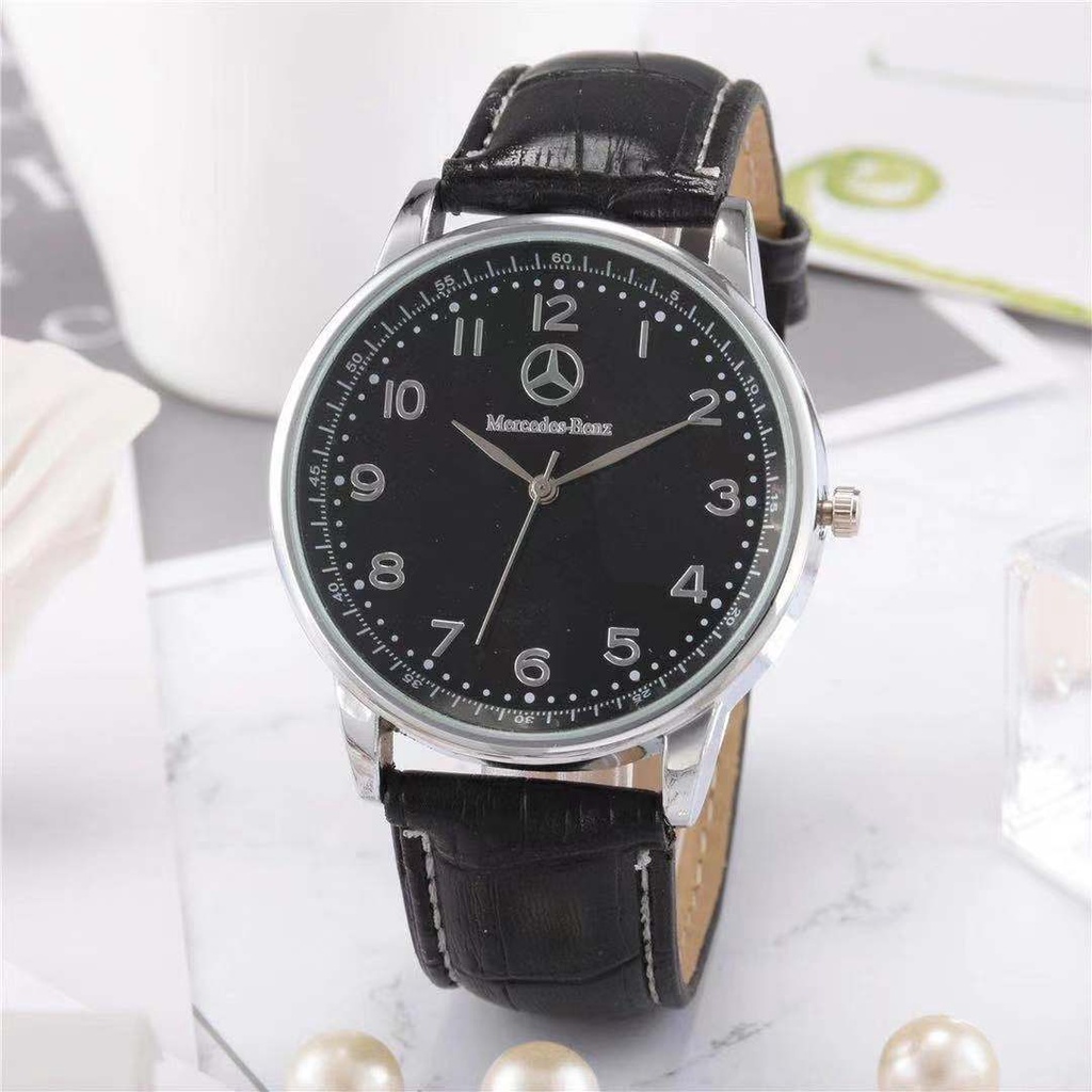 24 hours out of warehouse Ready Stock Mercedes Benz 4S Store Gift Watch Men s Business Quartz Influencer Hot Selling Ko Shopee Philippines