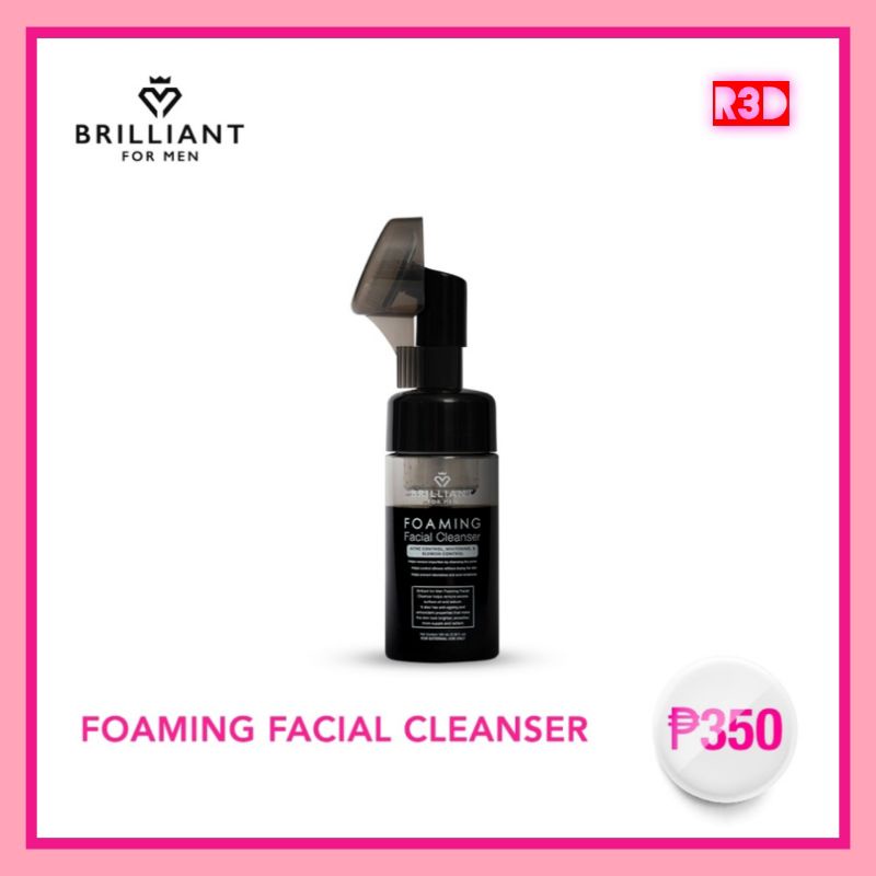 brilliant for men foaming facial cleanser 100ml Shopee Philippines