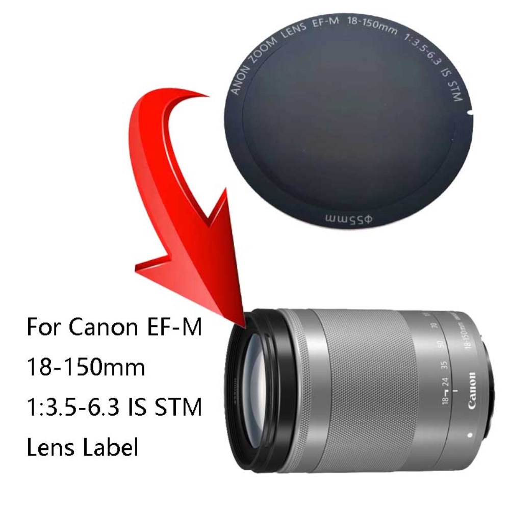 1PCS New For Canon EF-M 18-150mm 1:3.5-6.3 & 55-200mm 1:4.5-6.3 IS STM ...