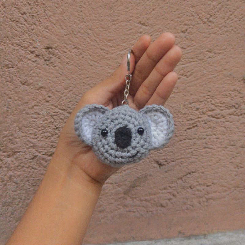 Crochet Koala Keychain Love, A Crochet Shopee Philippines