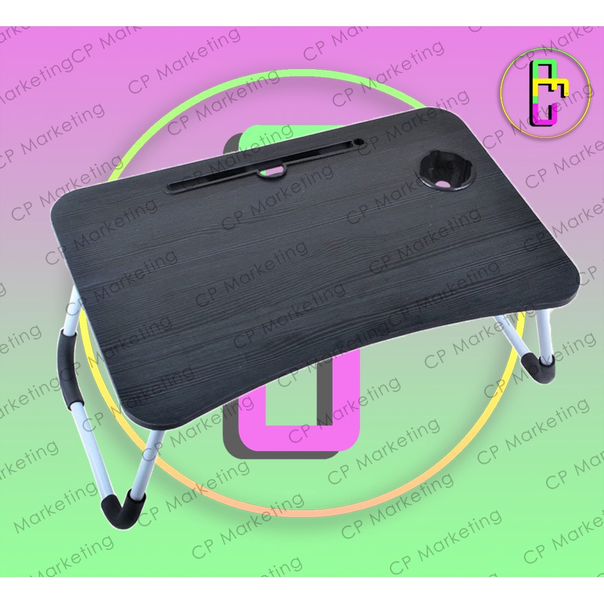 Foldable/Adjustable Wooden Computer Bed Table Laptop Office Desk