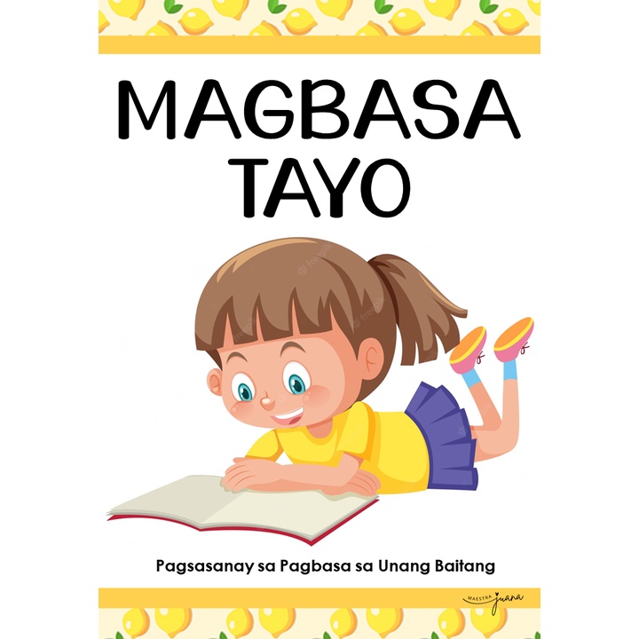 14 PAGES PAGBASA SA UNANG BAITANG | KIDS PRACTICE READING BOOK | Shopee ...