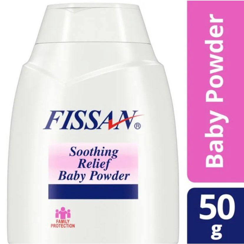 Fissan Soothing Relief Baby Powder for Heat Rash and Skin Softness with