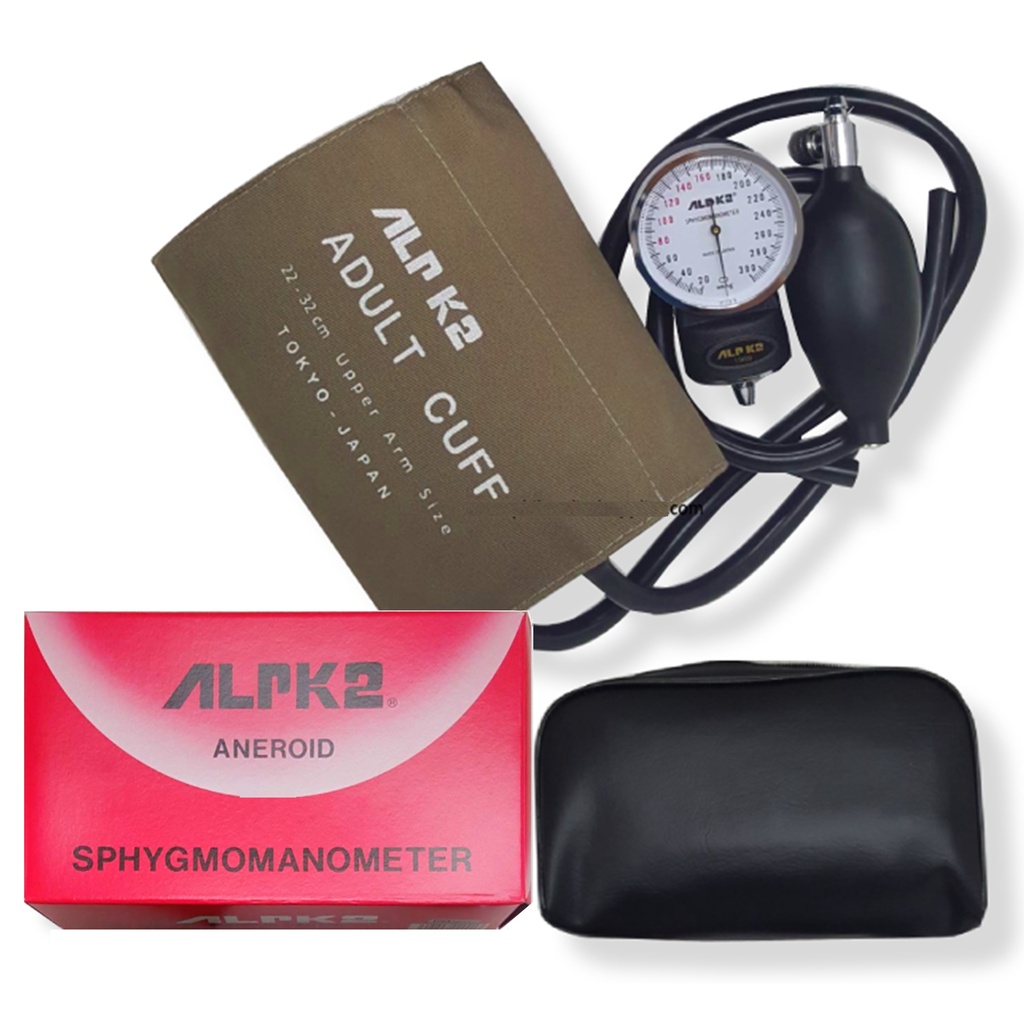 ALKP2 Blood Pressure Machine Aneroid Sphygmomanometer ALPK2 Stethoscope