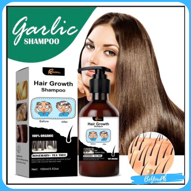 RODIL Garlic Shampoo Herbal Essence Anti Dandruff Shampoo, Anti Hair ...