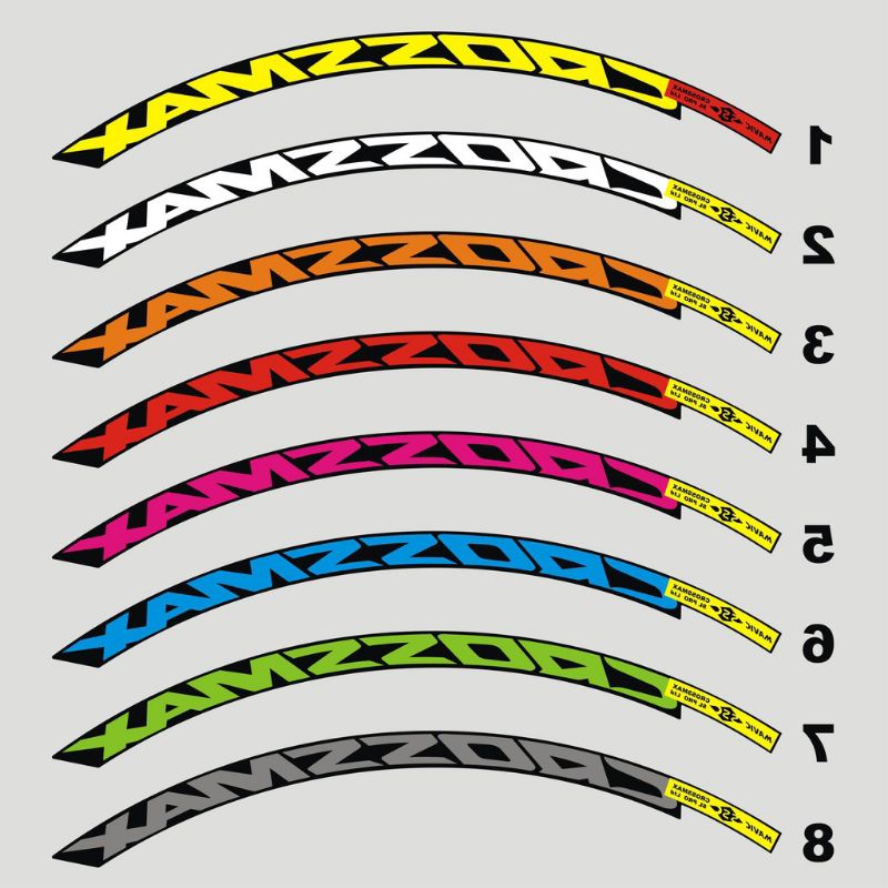 Rim's Crossmax Decal Rim Stickers 26-27.5 - Mtb Crossmax Bicycle Rim ...