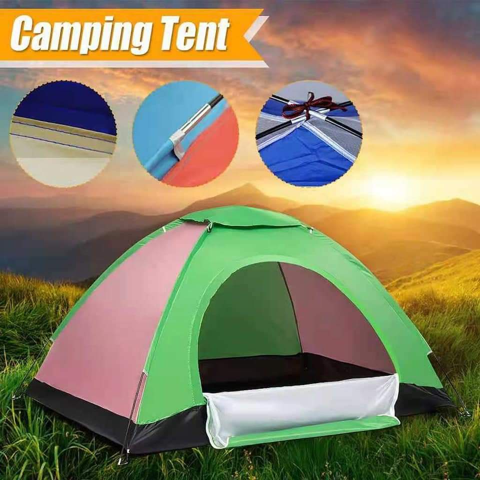 Waterproof Outdoor Camping Tent multicolor 2/4/6 person dome camping tent Shopee Philippines