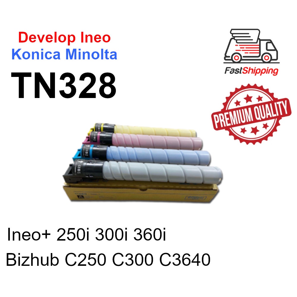 TN328 toner for Develop Ineo+ 250i 300i 360i and Konica Bizhub C250 ...