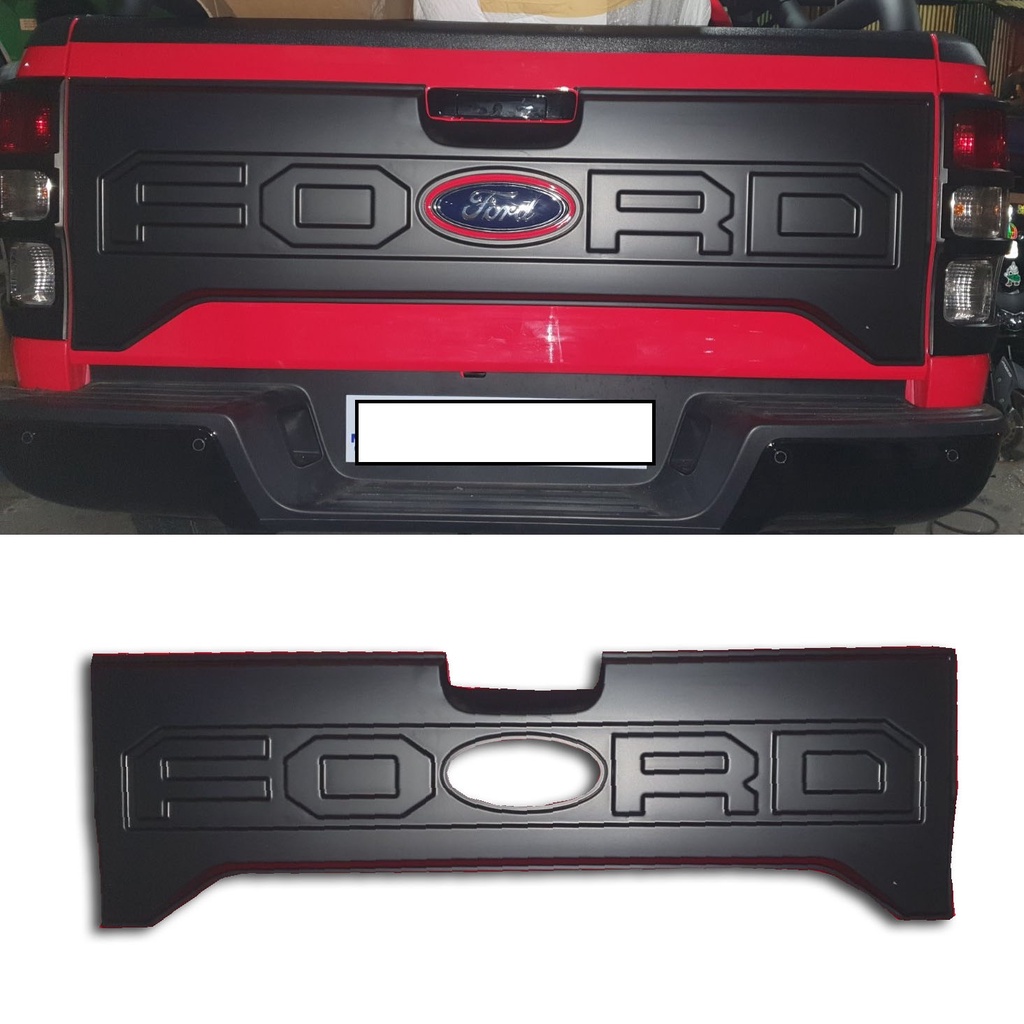 XHQP-TS060 FORD RANGER wildtrack XLT/XLS TAILGATE COVER W/ HOLE Emblem ...