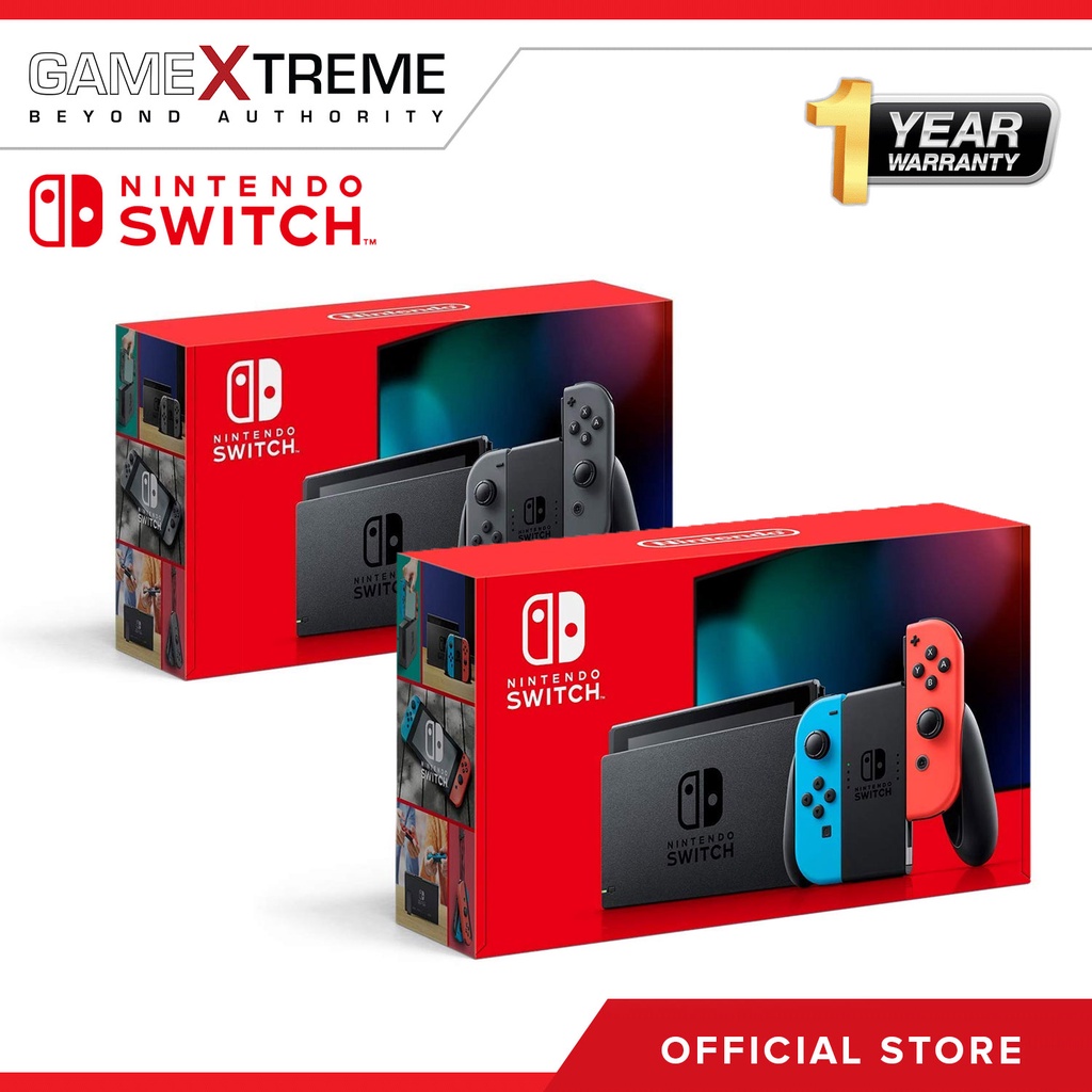Nintendo Switch Console V2 Improved Battery Life (Asian) Shopee