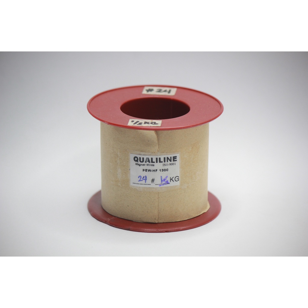 WIRES 24 AWG 0.02", QUALILINE PURE COPPER, BEST FOR REWINDING