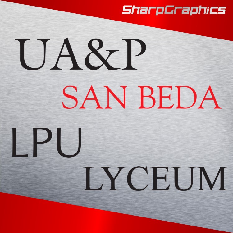 LYCEUM SAN BEDA LPU UA&P University School Laptop Sticker Decal ...
